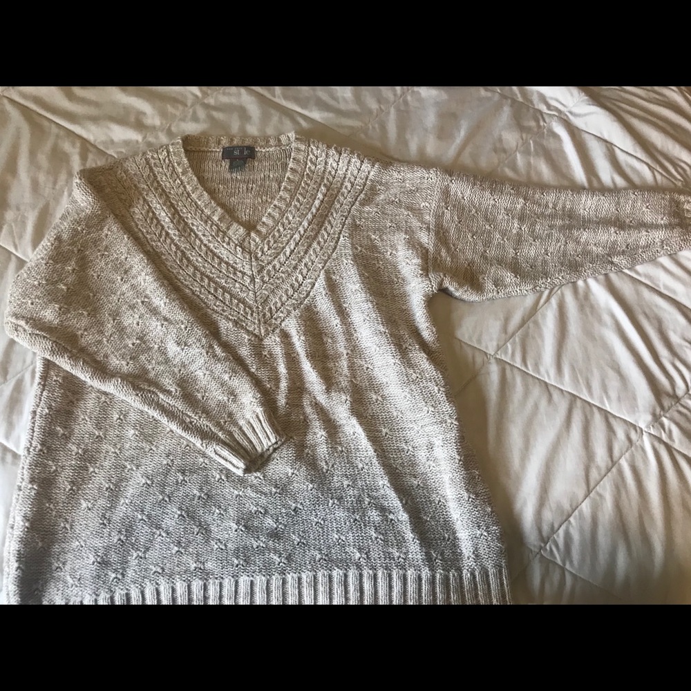 Thick winter sweater